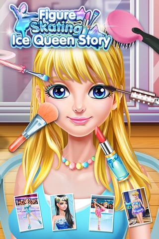 Ice Princess Figure Skating - Dress up, Makeu up, Spa & Free Girls Games screenshot 3