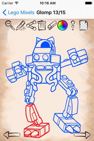 Learn How to Draw Lego Mixels Edition screenshot 4