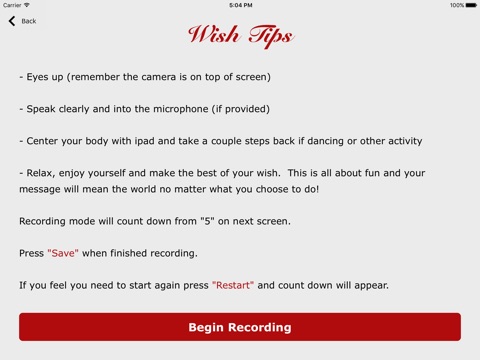 Bday Wishes - Digital Birthday Wish Recorder screenshot 3