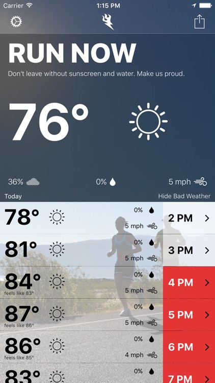 Runcast - Weather for Runners