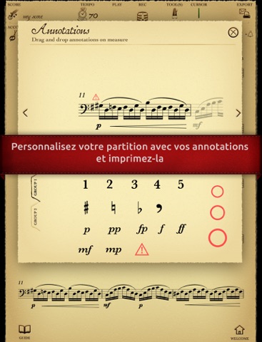 Play Bach – Suite pour violoncelle n°1 – Prélude (partition interactive) screenshot 4