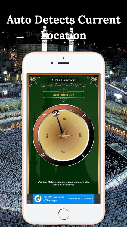 Qibla Compass-Perfect Maccah Find