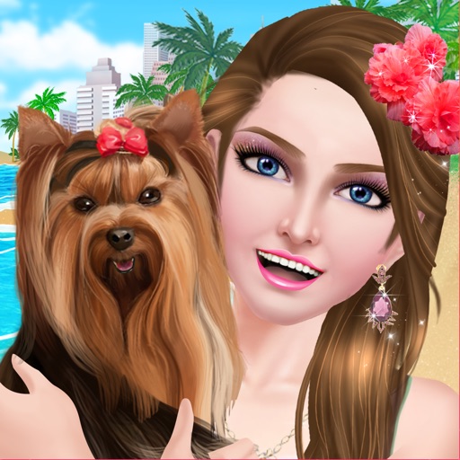 Fun with Pets: BFF Beauty Salon Day - Spa, Makeup & Dressup Makeover Game for Girls Icon