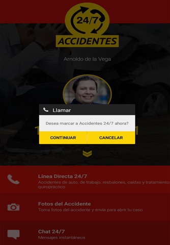 Accidentes 24/7 screenshot 2