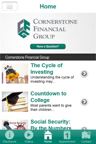 Cornerstone Financial Group screenshot 2