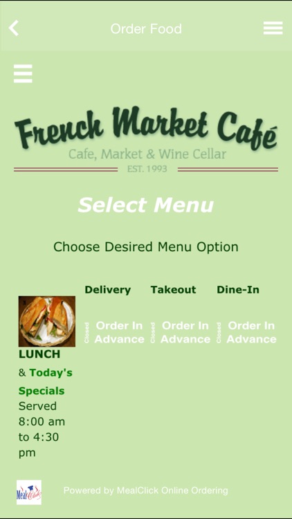 French Market Cafe