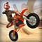 Very funny motocross desert rally game