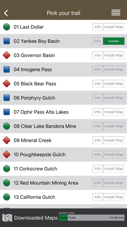 FunTreks 4x4 Trails, GPS Navigation & Offroad Maps