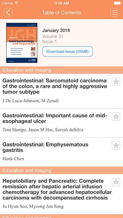 Journal of Gastroente... screenshot1