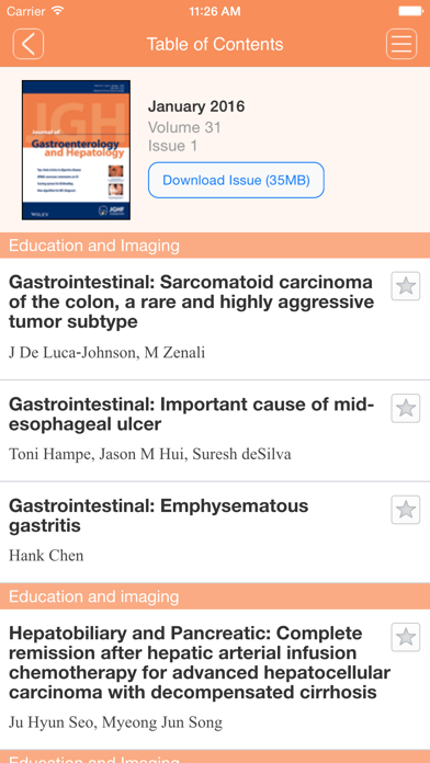 How to cancel & delete Journal of Gastroenterology and Hepatology from iphone & ipad 4