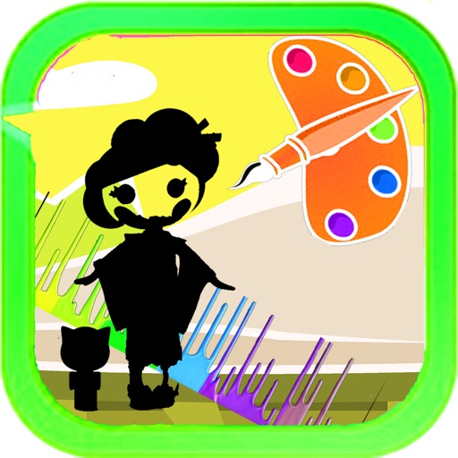 Coloring For Kids Game Lalaloopsy Edition Icon