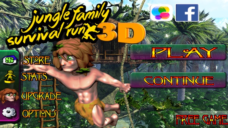 A Jungle Family Survival Run 3D - Tarzan