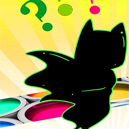 Coloring Game Batman Paint Edition iOS App