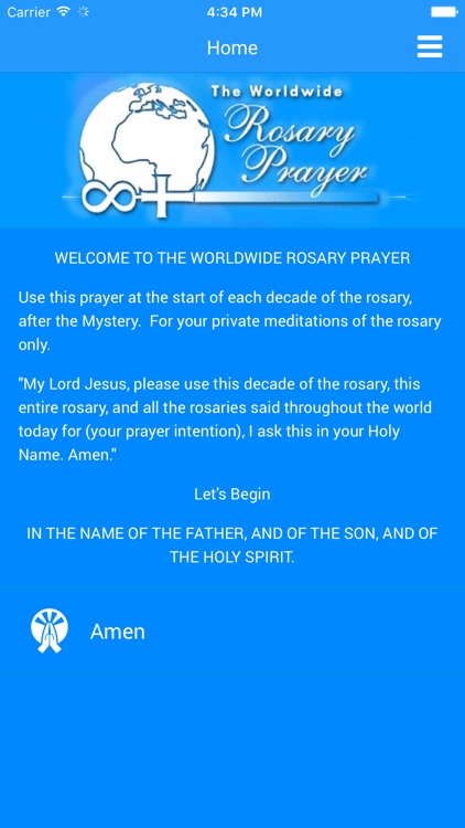 The Worldwide Rosary Prayer