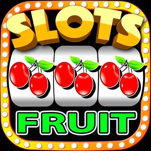Super Fruits Slots Machine - 777 Deluxe Edition Casino Game icon