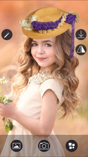 Girl Hat Photo editor - Photo Booth