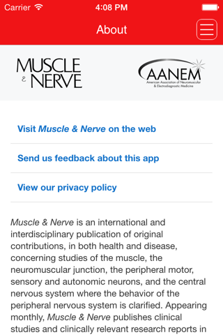 Muscle & Nerve screenshot 2