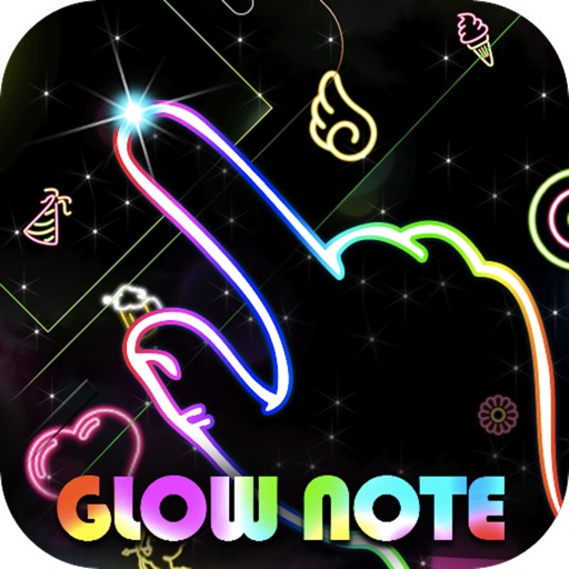 Draw Everything! GLOW Note! iOS App