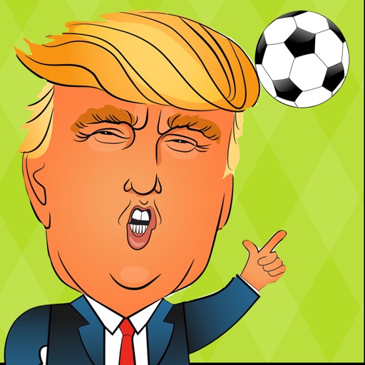 Trump Heading: Political Soccer Challenge iOS App