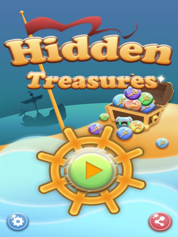 100 Hidden Treasures Match Three Puzzleのおすすめ画像5