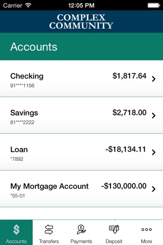 Complex Community FCU screenshot 3