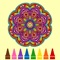 A variety of mandala coloring pages for adults and kids