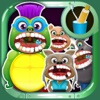 Crazy Little Mutant Animal Dentist – Ninja Tooth Games for Kids Free
