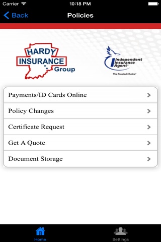 Hardy Insurance Group screenshot 4