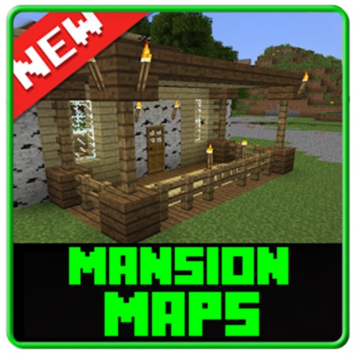 minecraft pe modern mansion map