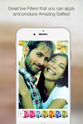 InstaSelfyHD - Take automatic great selfies photos and apply with cool filters! screenshot 2