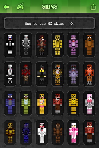 Best FNAF Skins Collection Pro - Skin Creator for MineCraft Pocket Edition screenshot 2