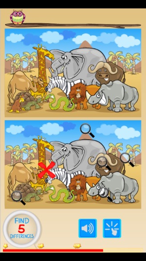 Find 10 differences of animal(圖2)-速報App