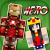 SuperHero Skins - Export Skin for Minecraft Pocket Edition