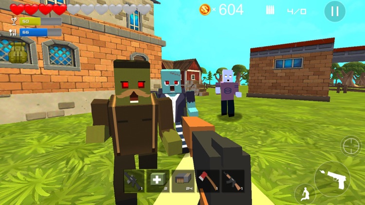Block City Craft 3D-Multiplayer free mobile pixel strike wars gun shooting games screenshot-3
