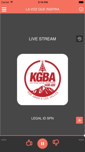 KGBA 1490 AM Radio Cristiana