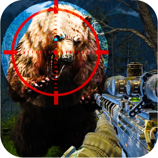 Bear Hunting Assault : 2016 Dark Night Hunter Shooting Horrible Carnivores Creature icon