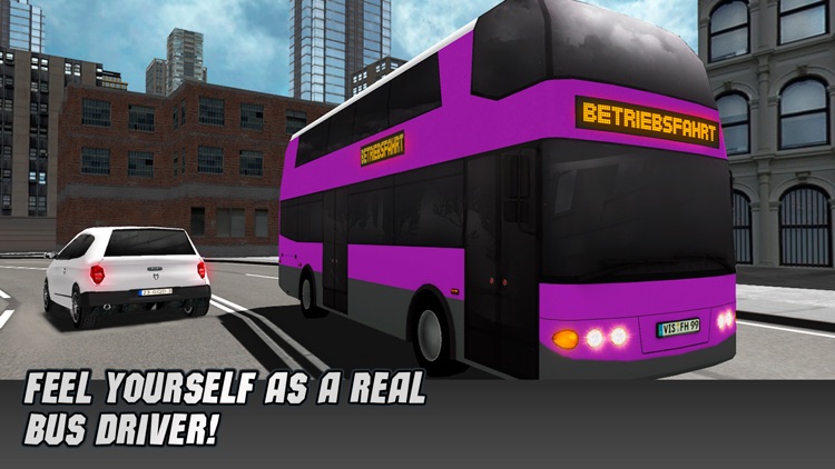 London Bus Driving Simulator 3D Full screenshot-3