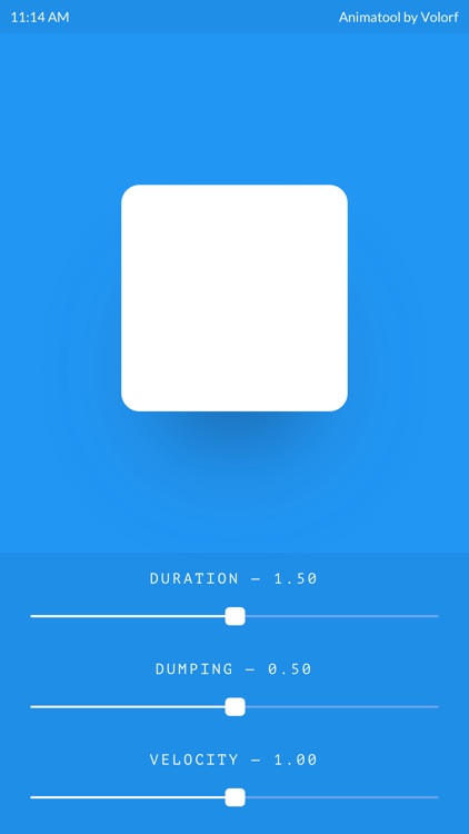 Animatool — easy way to set your ios animation