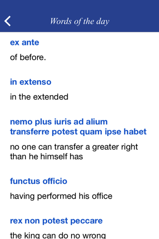Latin Legal Terms screenshot 3