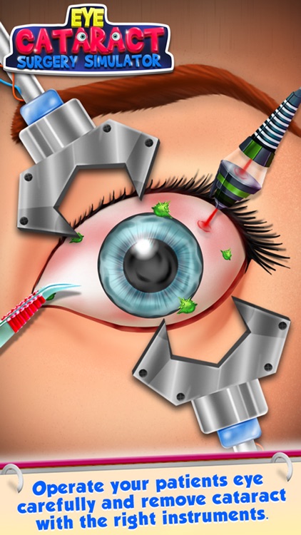 Eye Cataract Surgery Simulator - Emergency Doctor Game by Happy Baby Games