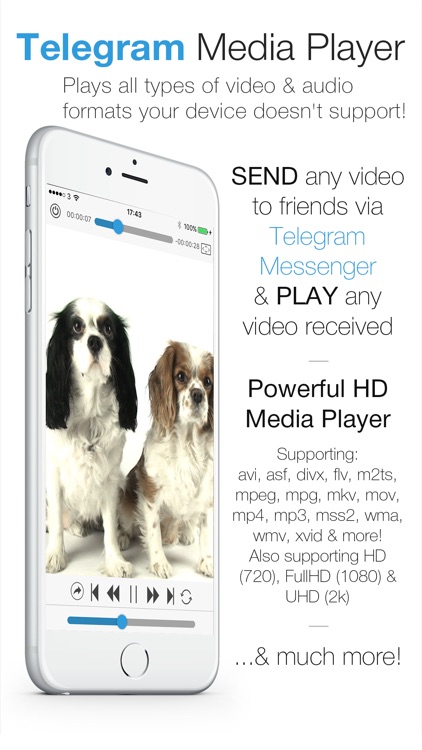 Telegram Player PRO - Media Player for Telegram Messenger