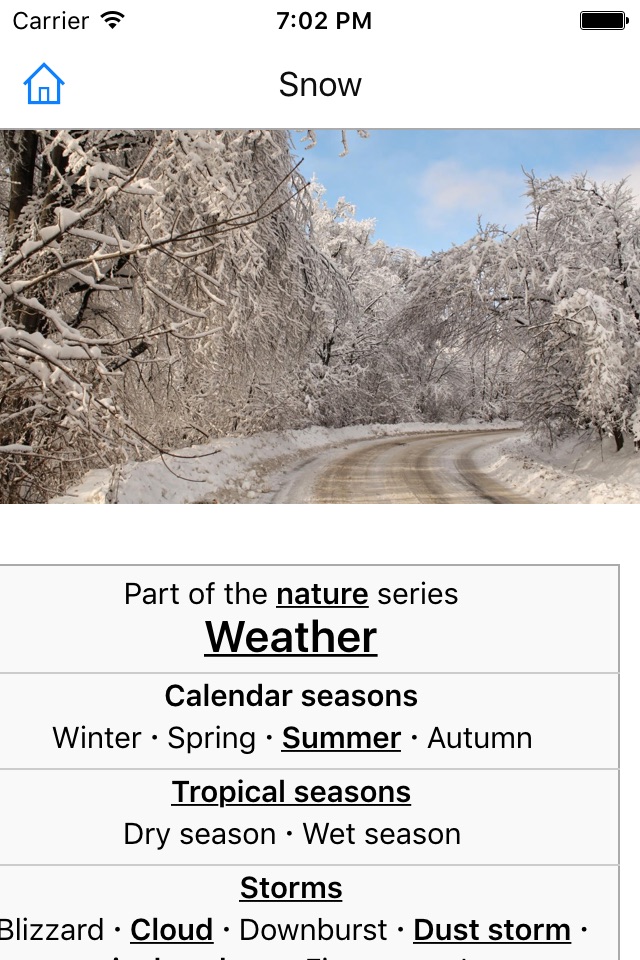 CHI Encyclopedia of Weather screenshot 4