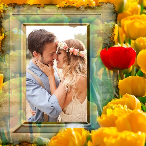 Flower Photo Frame - Art Photography & mega Frames iOS App