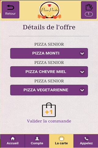 Pizza Presto Mondeville screenshot 3