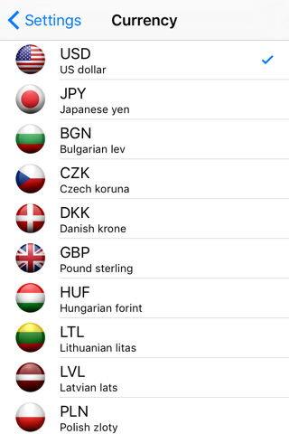 Daily Currencies screenshot 2
