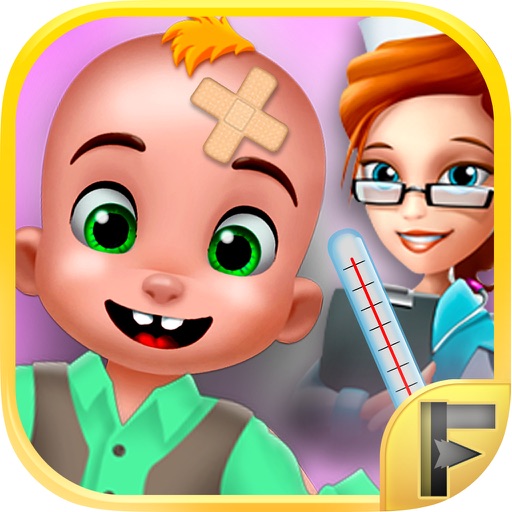 Celebrity New Baby Doctor Maternity Bath & Dressup Free Games For Kids Icon