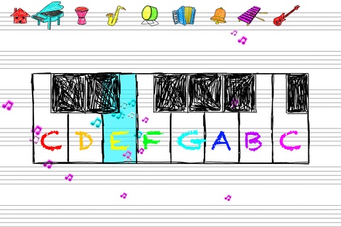 Doodle Sounds - Paper Piano screenshot 3