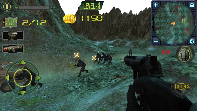 Mountain Commando War Operation screenshot-3