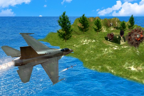F16 Fighter Flight Air Attack screenshot 2