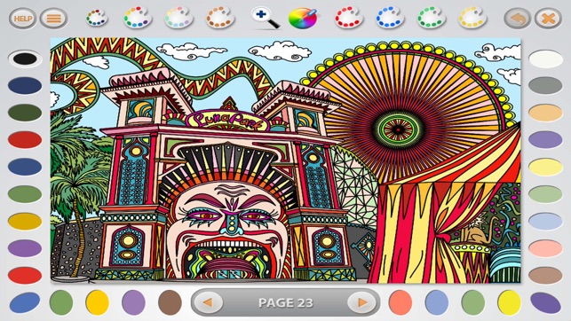 Intricate Coloring 2 Lite: More Places